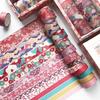 12 Pcs Vintage Washi Tape Set Creative Japanese Kawaii Masking Tapes Paper Diy Decoration Material
