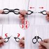 Stainless Steel Fishing Line Cutter Portable Needlework Scissors Stationery Scissors  Student