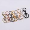 20Pcs Buckle Metal Key Chain Pendant Keychains Jewelry DIY Snap Hook Clips Key Ring  Jewelry Making