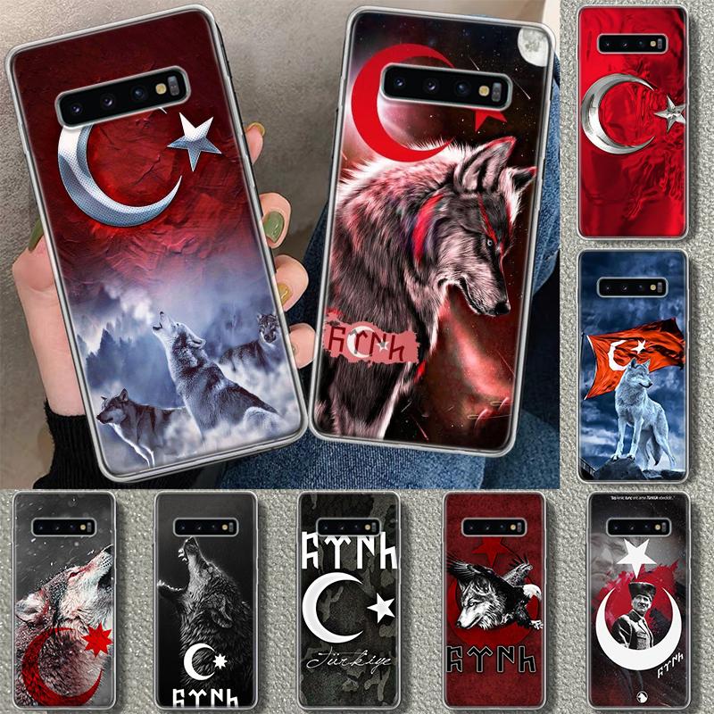Turkey Turkish Flag Phone Case Cover for Samsung Galaxy S26 S25 Edge S24 S23 Ultra S22 Plus S21 FE S20 + Art Customized Fundas G