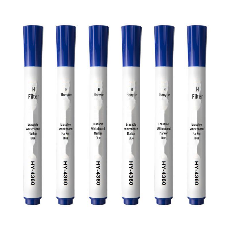 Детский черный маркер для белой доски на водной основе - легко писать и стирать