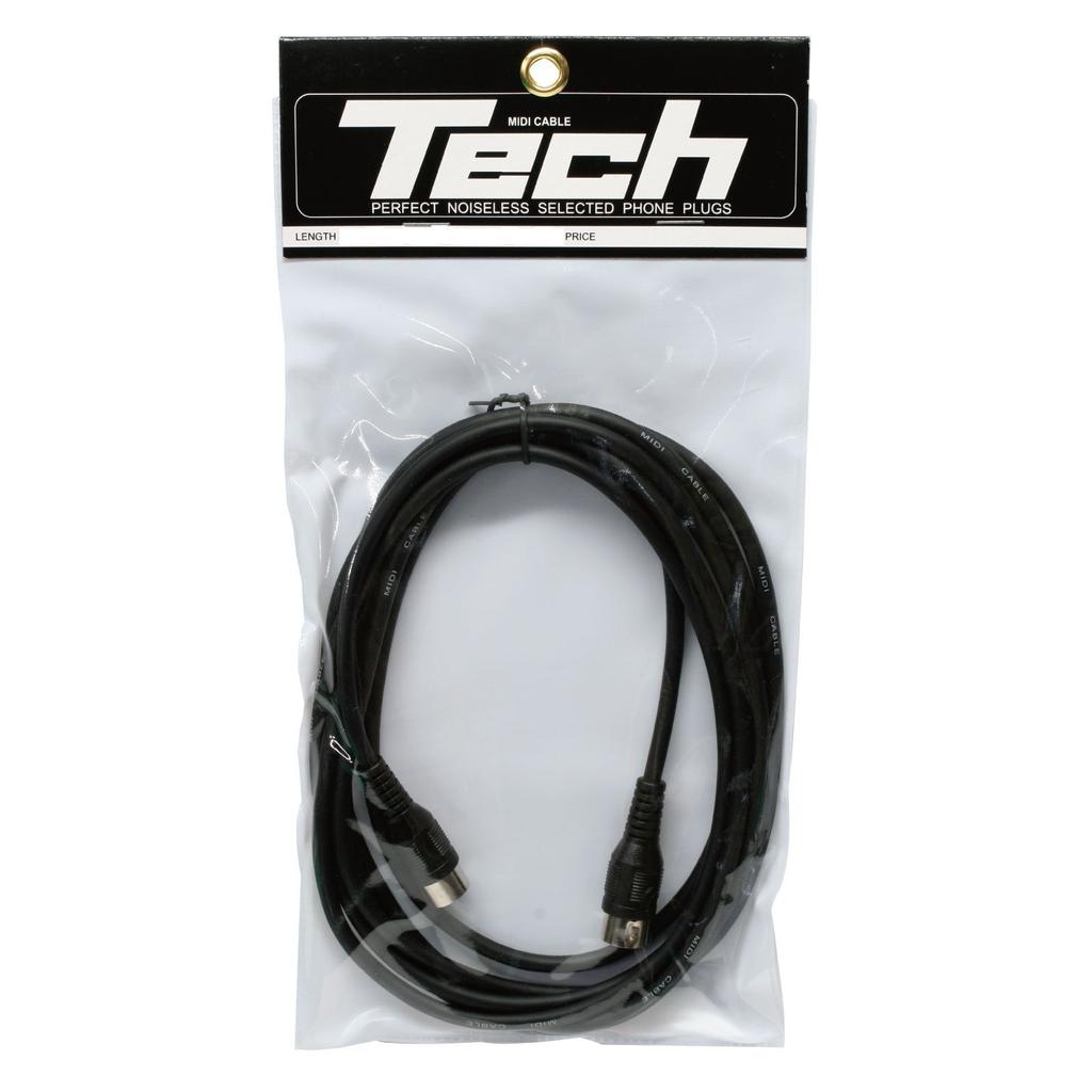 Kiktani TECH MIDI Cord 5m Black TM-500