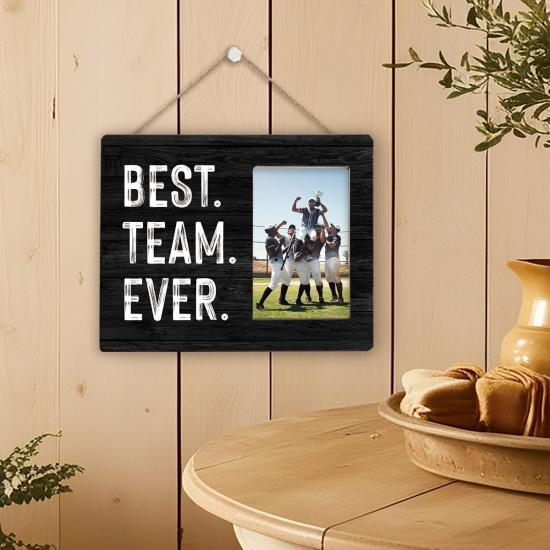 Team Gifts Picture Frame, Best Team Everifts Photo Frame Gift for Employees Coworkers Baseball Soccer Team 4x6