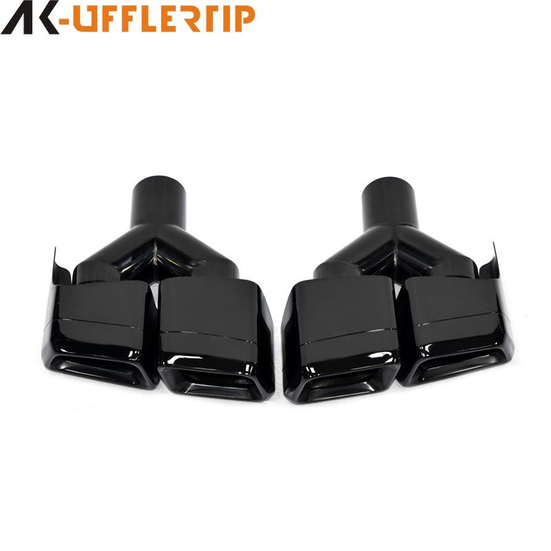 Mercedes-Benz W204/W212 C/E-Class Exhaust Tailpipe Modification - Fits C63, E63, CLS with Square Tip