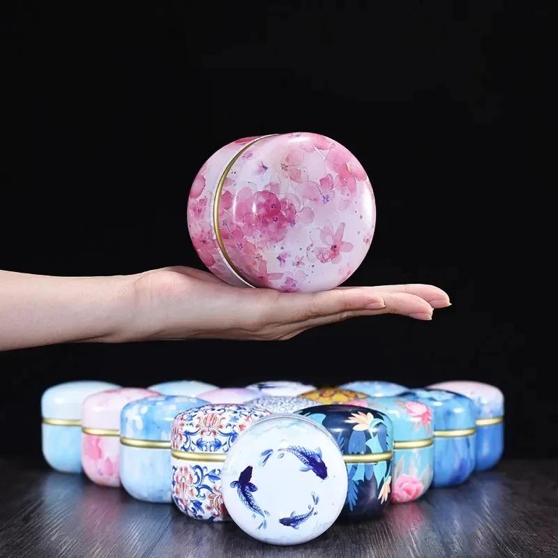 Хранение чая Кухонная коробка для чая Держатель для хранения банок Конфеты Конфеты Банки Чайная посуда Контейнеры для чая Многоцелевой ящик для хранения