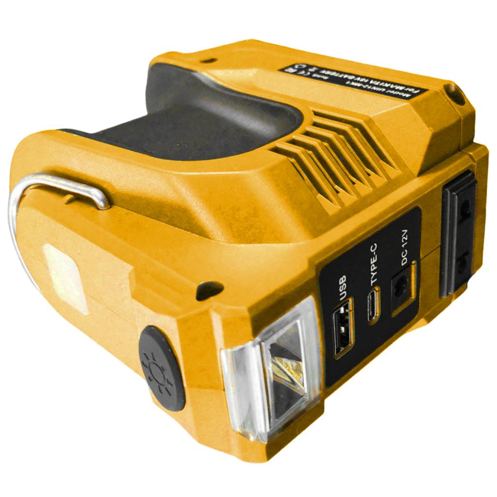 Инвертор питания 180 Вт с розеткой переменного тока и USB-портами Портативная электростанция Компактный аккумуляторный инвертор для портативного питания