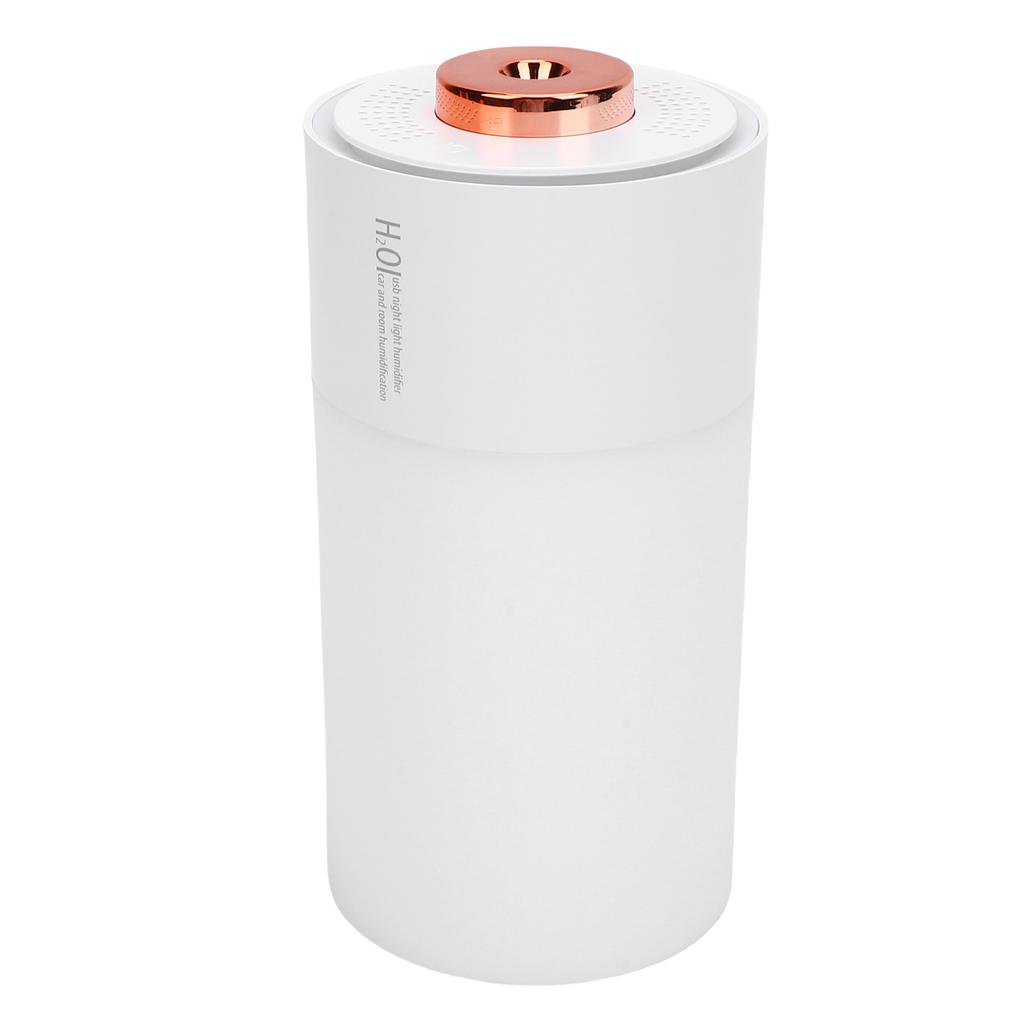 Colorful Humidifier 300ml Large Capacity Quiet Cool Mist Small Desk Humidifier for Travel Car
