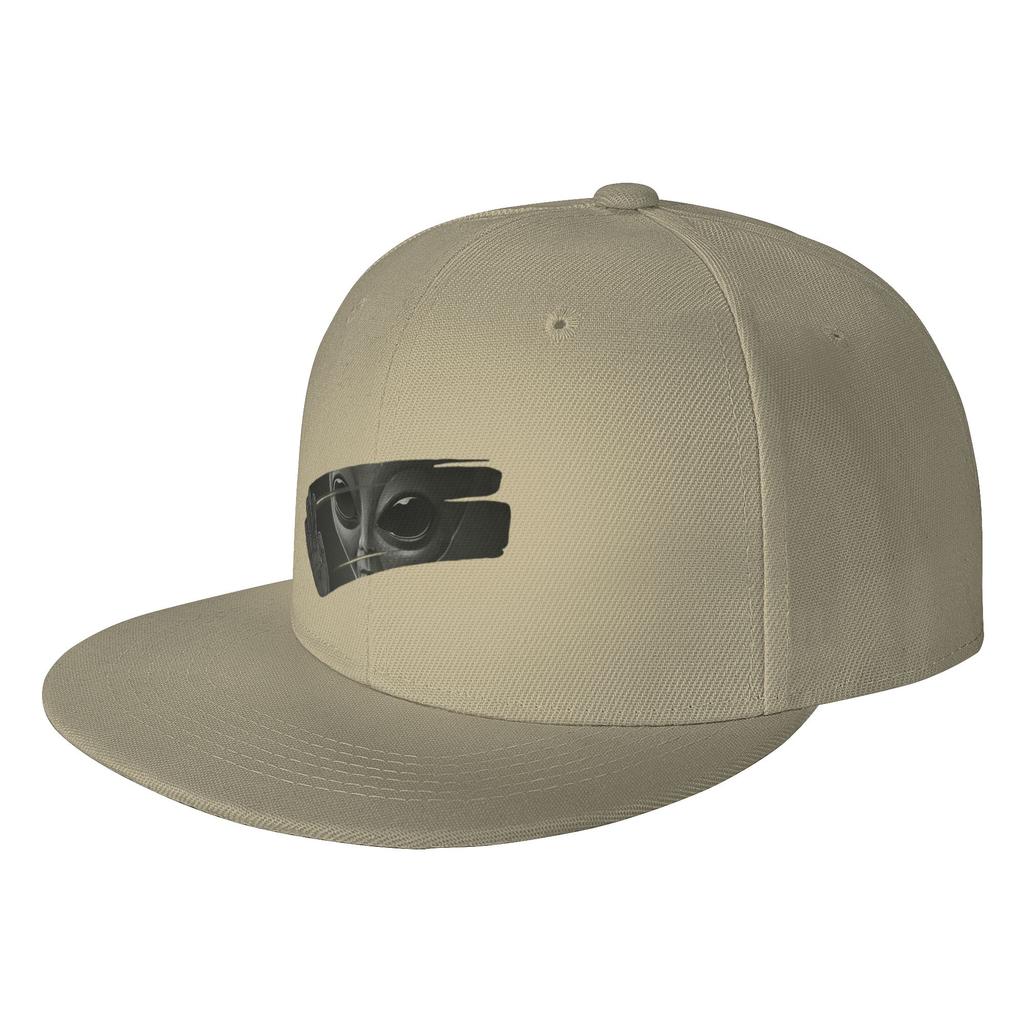 Fashion Alien Flat Brim Sun Hat Unisex Style Sun Visor Ladies