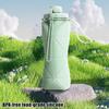 Прочные складные бутылки с водой, герметичный клапан, складная дорожная бутылка с водой для спортзала, кемпинга, пешего туризма, путешествий, спорта