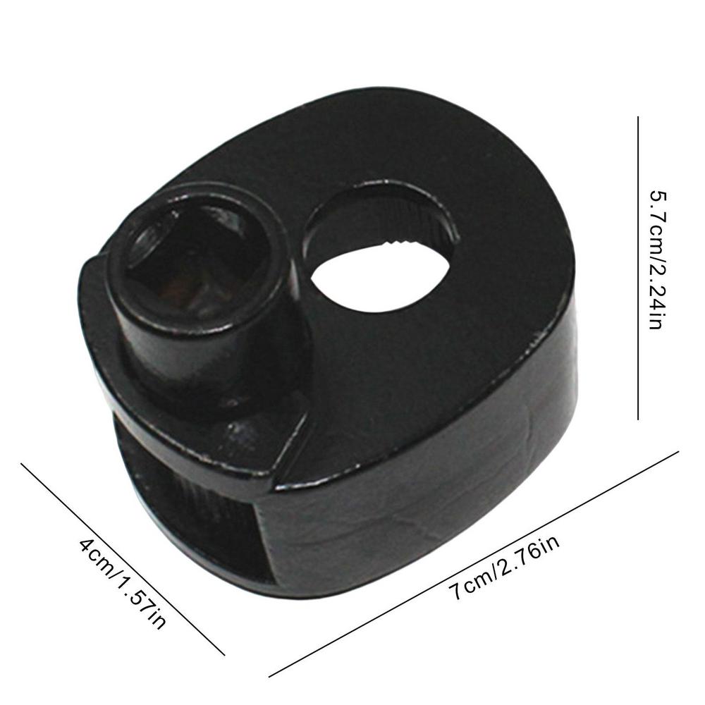 Universal Inner Tie Rod End Remover 27-42mm/1.1-1.7in Vanadium Steel Steering Rod Wrench Inner Tie Rod End Tool