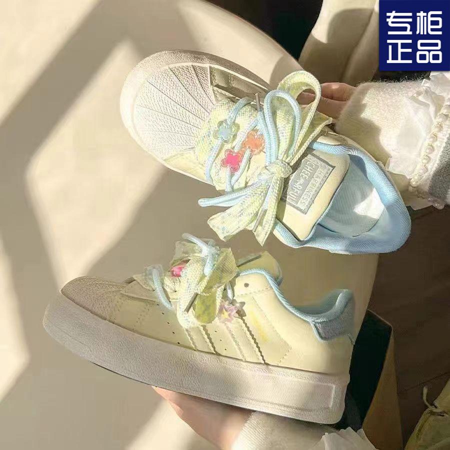 2024 New Popular Board Shoes Niche Original Non-collision Thick-soled Korean Versatile Summer White Shoes Women's Bread Shoes