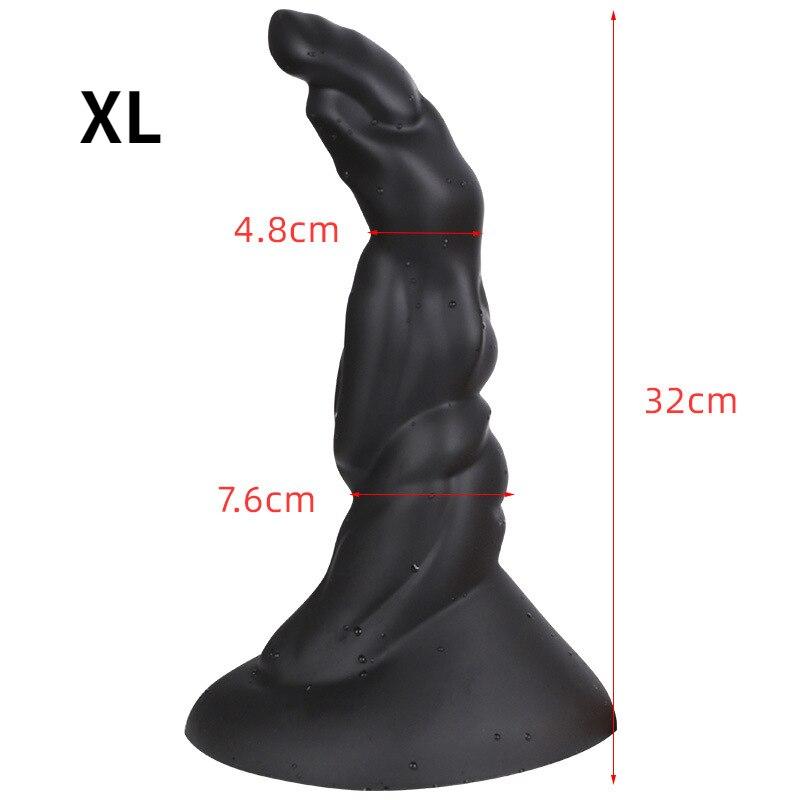 Имитация мягкой анальной пробки, силиконовый анальный расширитель, устройство для мастурбации, секс-игрушки для взрослых, ремешок на пенис, реалистичный фистинг члена