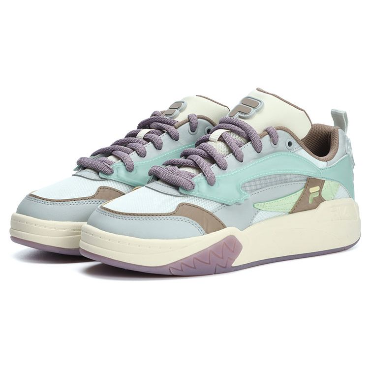 Fila Fusion Кроссовки Desperado Low Retro для баскетбола Женские кроссовки Сине-фиолетовые T12W323205FBG