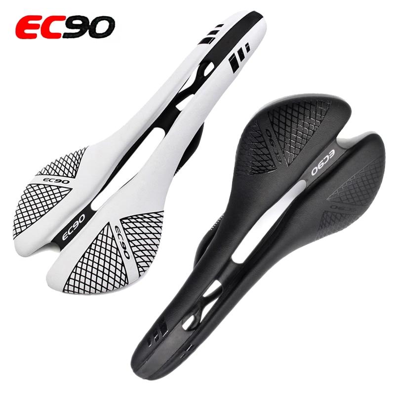 EC90 Carbon Fiber Bicycle Saddle Comfortable Mountain Bike Saddle 270*128mm Bicycle Seat Cushion