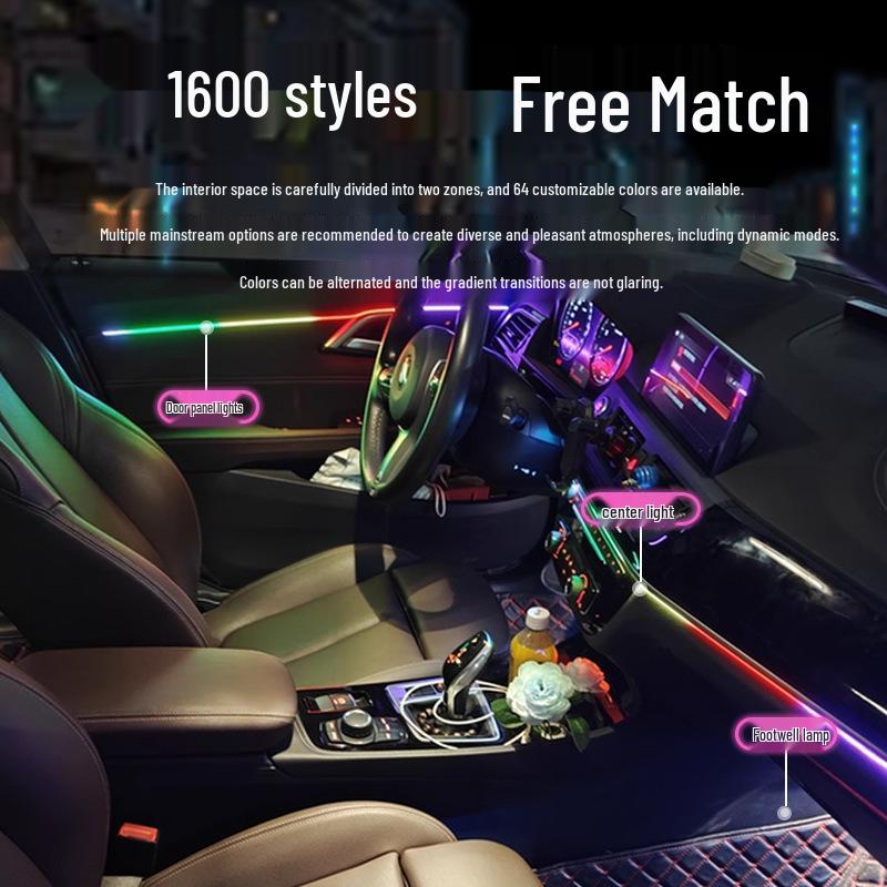 Комплект амбиентной подсветки для BMW 1 серии (2016-2023)