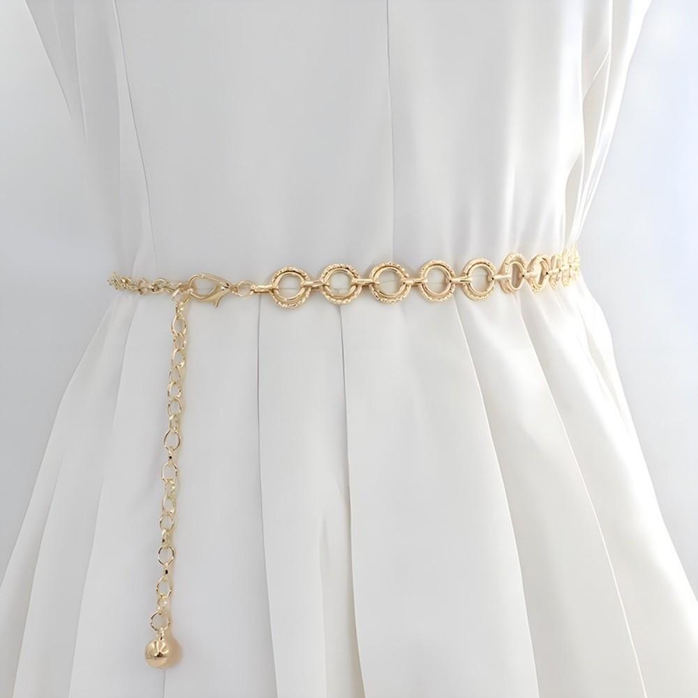 Adjustable Waist Belt Metal Women Skirt Corset Fashion Crystal Waist Chain Waist Chain Accessories