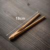 New Bamboo Wood Tea Clips Safe Straight Tea Utensil Tweezer Durable Food Toast Salad Tongs Kitchen