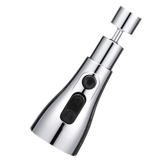Kitchen Faucet Extender 360 Degrees Rotatable 3 Modes Adjustable Sprayer Attachment