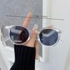 Винтажные круглые солнцезащитные очки Женские Мужские Модные Ретро Солнцезащитные очки Женские Мужские Зеркальные Дорожные Панк Дизайнерские Для улицы