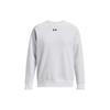 Under Armour Loose Fit Crew Neck Letter Print Long Sleeve Sweatshirt Women Sweatshirt White 1379508-100