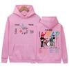 Rapper The Rose Once Upon AWRLD World Tour 2025 Album Hoody Men Women Y2K Fashion Harajuku Long Sleeve Fleece Hoodies Streetwear
