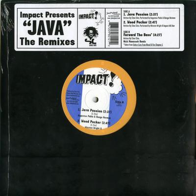 10-дюймовая пластинка VARIOUS - Java: Ремиксы 91101 Удар! 2000 США Регги, Ска и Даб Б/У