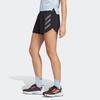 Adidas Agravic Trail Running Shorts Logo Quick-Dry Outdoor Sports Regular Women Bottoms Black HT9392