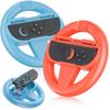 Set of 2 Compatible Steering Wheels for Switch Compatible with Switch 2 Mario Kart Steering Wheel Switch 2 Ergonomic Design for Improved Comfortable