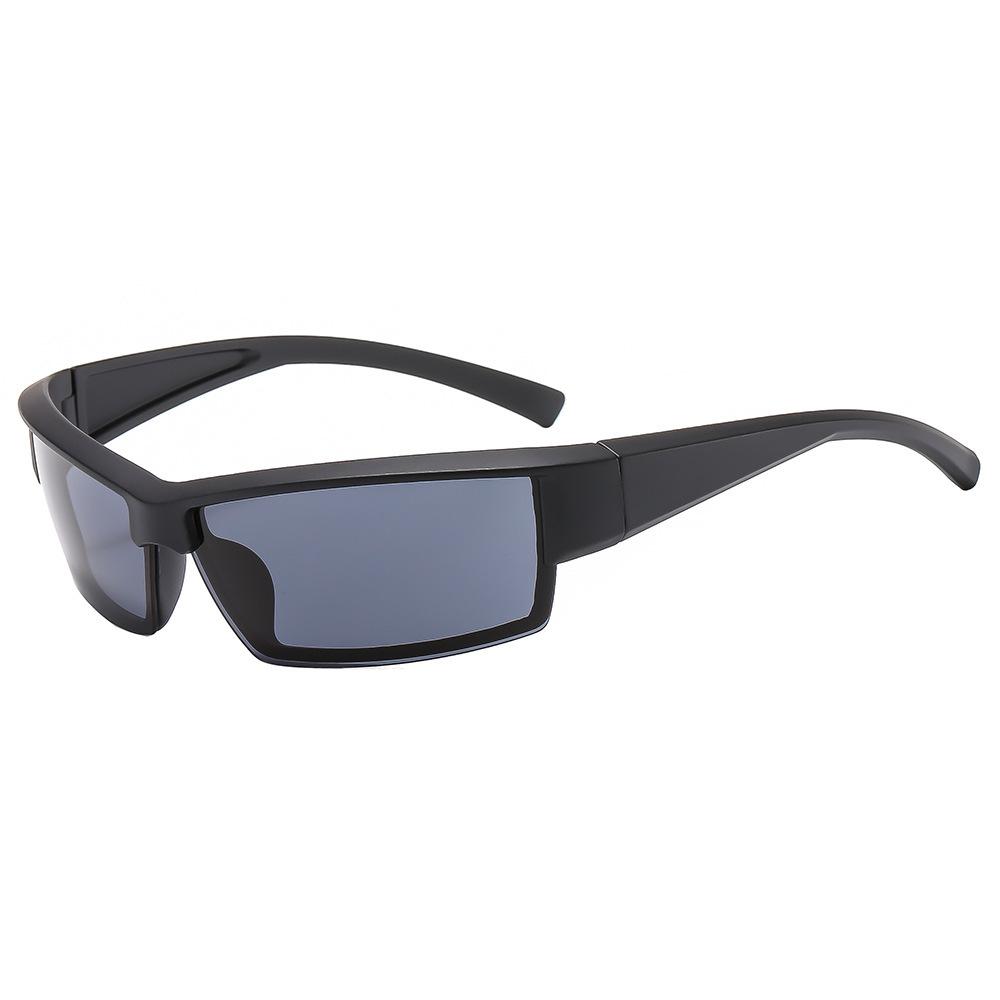 New Y2K Future Technology Sunglasses Cool Punk Style Hip Hop Glasses Men's Women's Personalized Concave Shaped