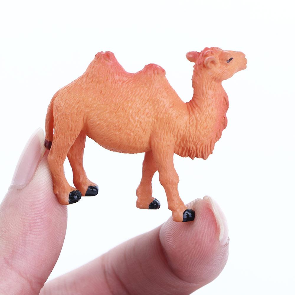 2/6/10pcs Desert Ornament Model Camel Fairy Garden Home Decoration Miniature Figurines