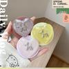 Телефонный держатель и магнитное кольцо для пальца в корейском стиле, с блестками в форме сердца, стразами, для щенка