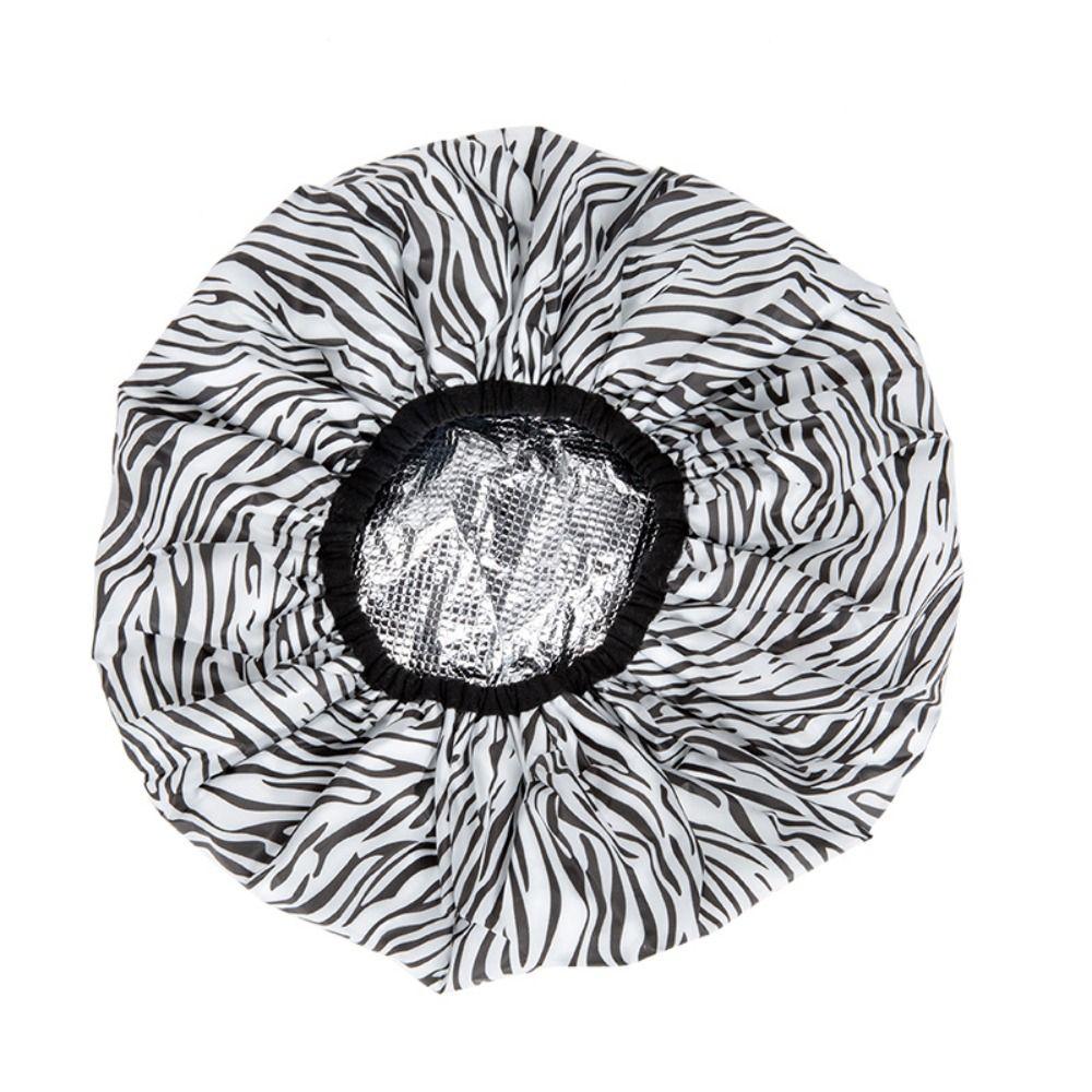 Шапка Гладкая шапочка для запекания с маслом для волос Паровая маска для волос Утолщенная шапочка для душа Термостатическая шапочка для маски для волос