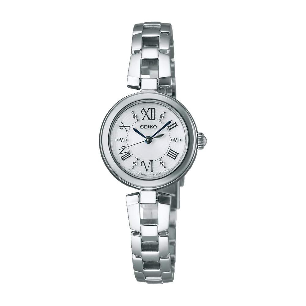 [ЧАСЫ SEIKO] SEIKO WATCH TISSE Солнечные Часы с Hardlex для Женщин SWFA151 (Водонепроницаемость при повседневном использовании, 10 АТМ)