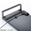 SANWA SUPPLY Подставка для монитора с USB-хабом (черный) MR-LC215BK