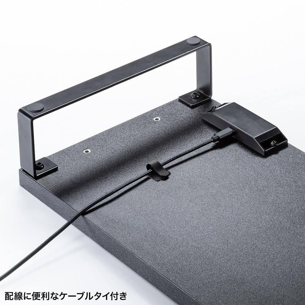 SANWA SUPPLY Подставка для монитора с USB-хабом (черный) MR-LC215BK