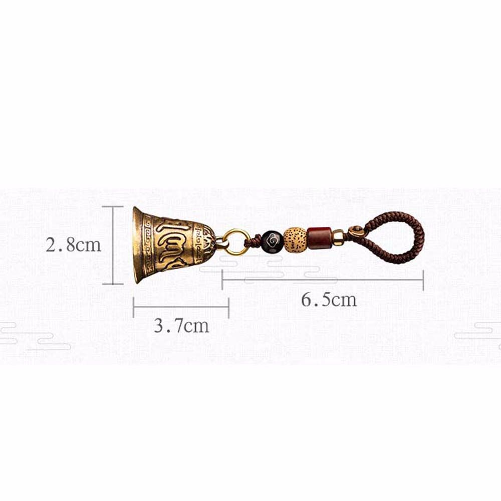 Lucky Rope Аксессуары для интерьера Шестисловная мантра Брелок Брелоки для ключей Автомобильный брелок для ключей Автомобильный брелок для ключей