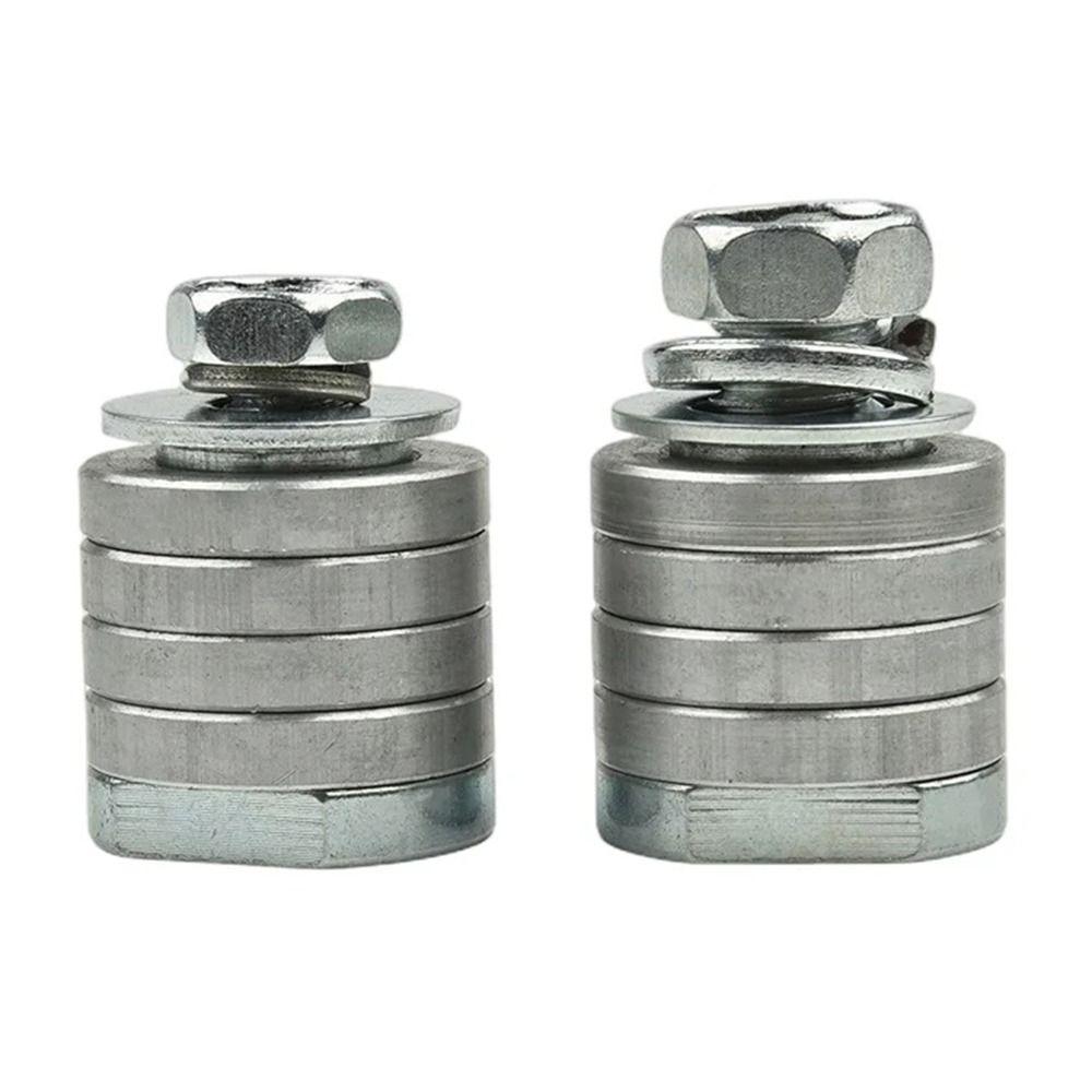 1Pcs Lock Nuts Slotting Angle Grinder Adapter Conversion Kit Power Tool Accessory Grooving Machine Adapter Metal M14 M10