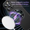 Магнитный чехол для беспроводной зарядки для iPhone 14 Plus 13 Pro MAX 12, металлический бампер, адсорбционная матовая защита для камеры, алюминиевый чехол