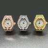 Vintage Mini Finger Watch Adjustable Unique Cool Watch Ring Jewelry Birthday Gifts for Women Men Kids