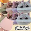 Милый котик спонж для макияжа пуховка для пудры с воздушной подушкой гидрофильный без латекса для лица и тела пуховка для пудры спонжи для тональной основы для влажного и сухого использования инструмент для макияжа