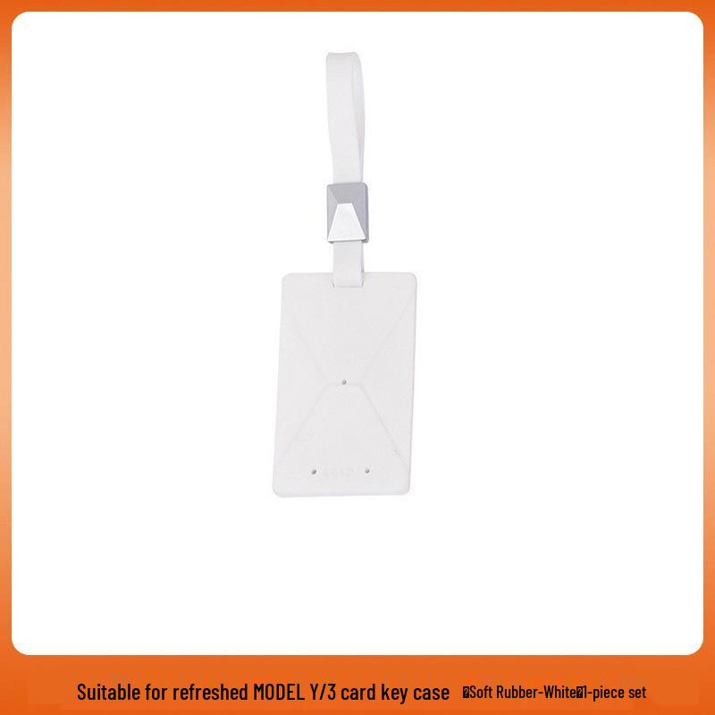 Tesla Model Y/3 Key Card Silicone Protective Case with Buckle