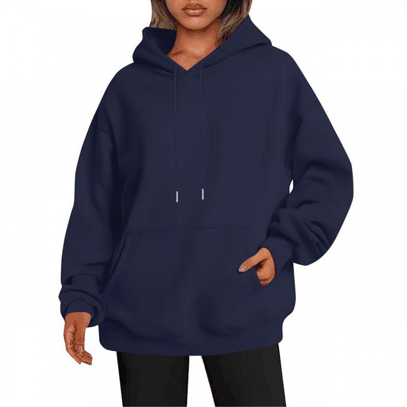 2024 Unisex Drop Shoulder Hooded Sweatshirt for All Seasons