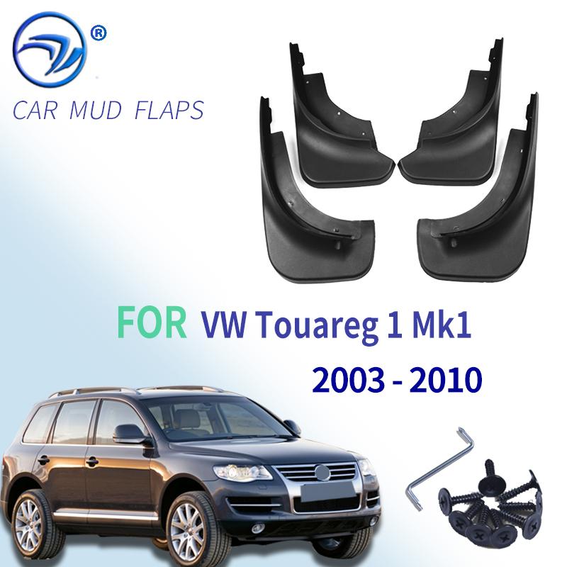 Для VW Touareg 1 Mk1 2003-2010 Брызговики Передние и задние брызговики Fender 2004 2005 2006 2007 2008