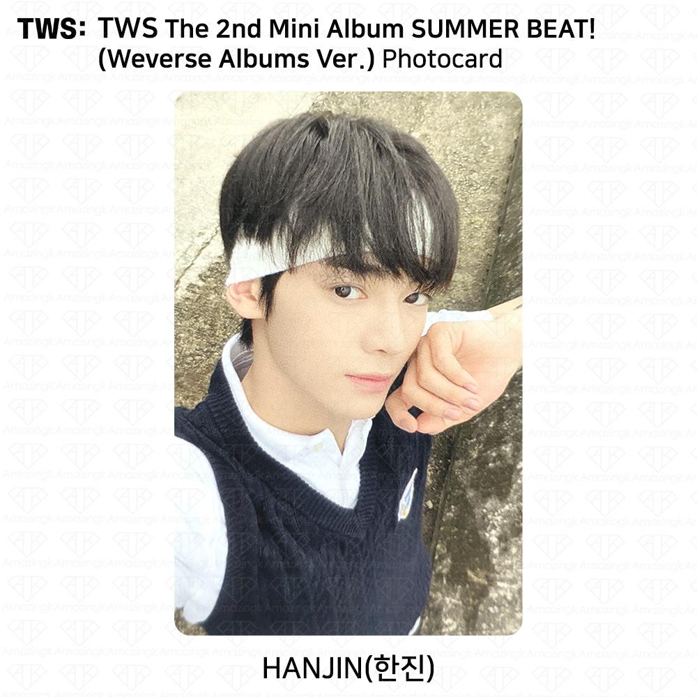 TWS The 2nd Mini Album SUMMER BEAT Official Photocard Shinyu Dohoon Jihoon KPOP