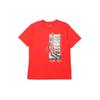 Jordan Flying Logo Print Basketball Sports Short Sleeve T-Shirt Men Tops Red CW0860-657