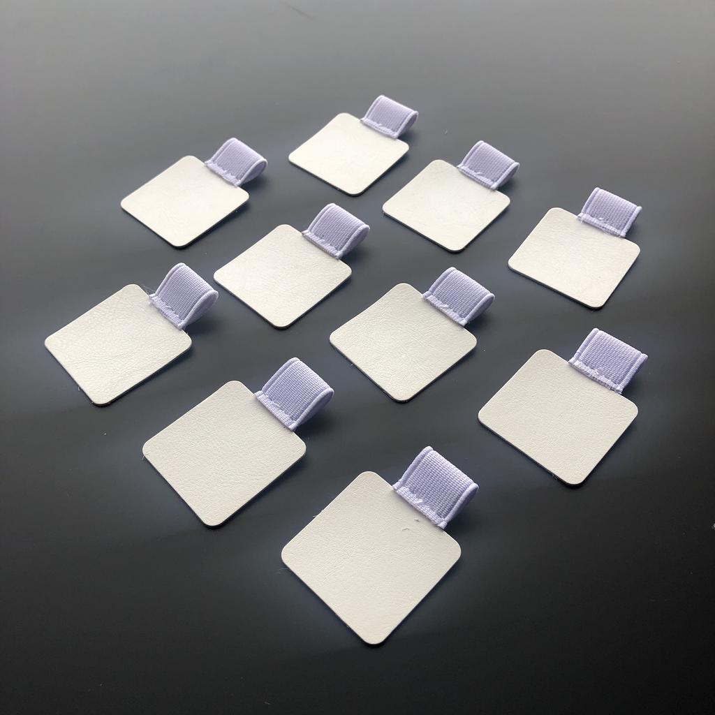 10 шт. эластичных держателей для ручек с самоклеящейся ПУ-кожей, зажим для карандашей для блокнотов, журналов, планировщиков