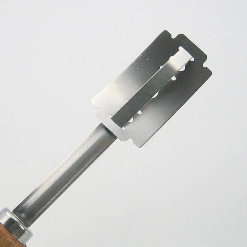 Деревянная хлеборезка с изогнутой длинной ручкой для точной нарезки тостов, багетов, инструмент для выпечки в европейском стиле