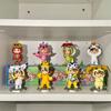 High Quality 2 Style 8pcs/set Anime Digital Monster Digimon Cosplay Cute Action Figure Model Toys for Children