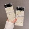 Для Samsung Z Flip 3 5g Zflip4 Противоударная жесткая задняя крышка 3d Прозрачный складной чехол с бабочкой для Samsung Galaxy Z Flip 4 Чехол