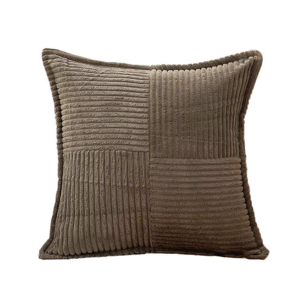 Домашний декор INS Style Corduroy Striped Наволочка Solid Color 45CM Throw Наволочка Classic Наволочка для дивана/кровати